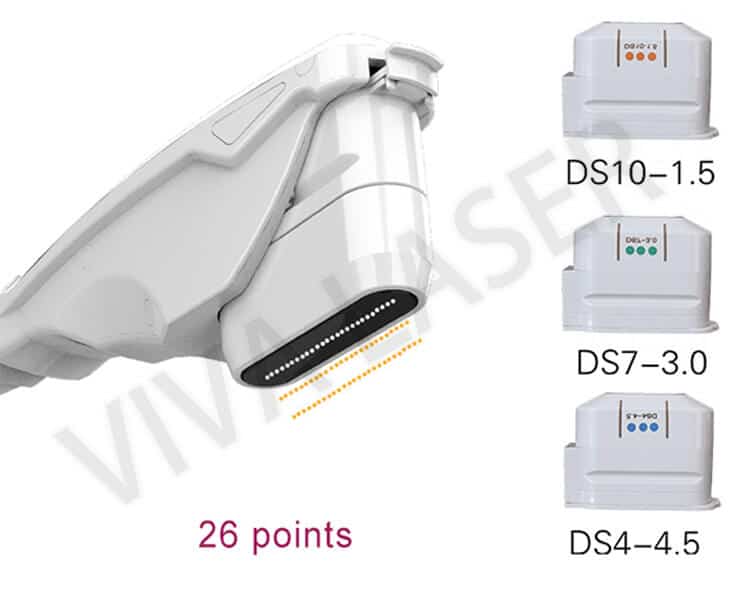 Facial HIFU handpiece