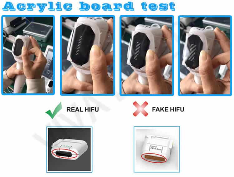 HIFU Machine test